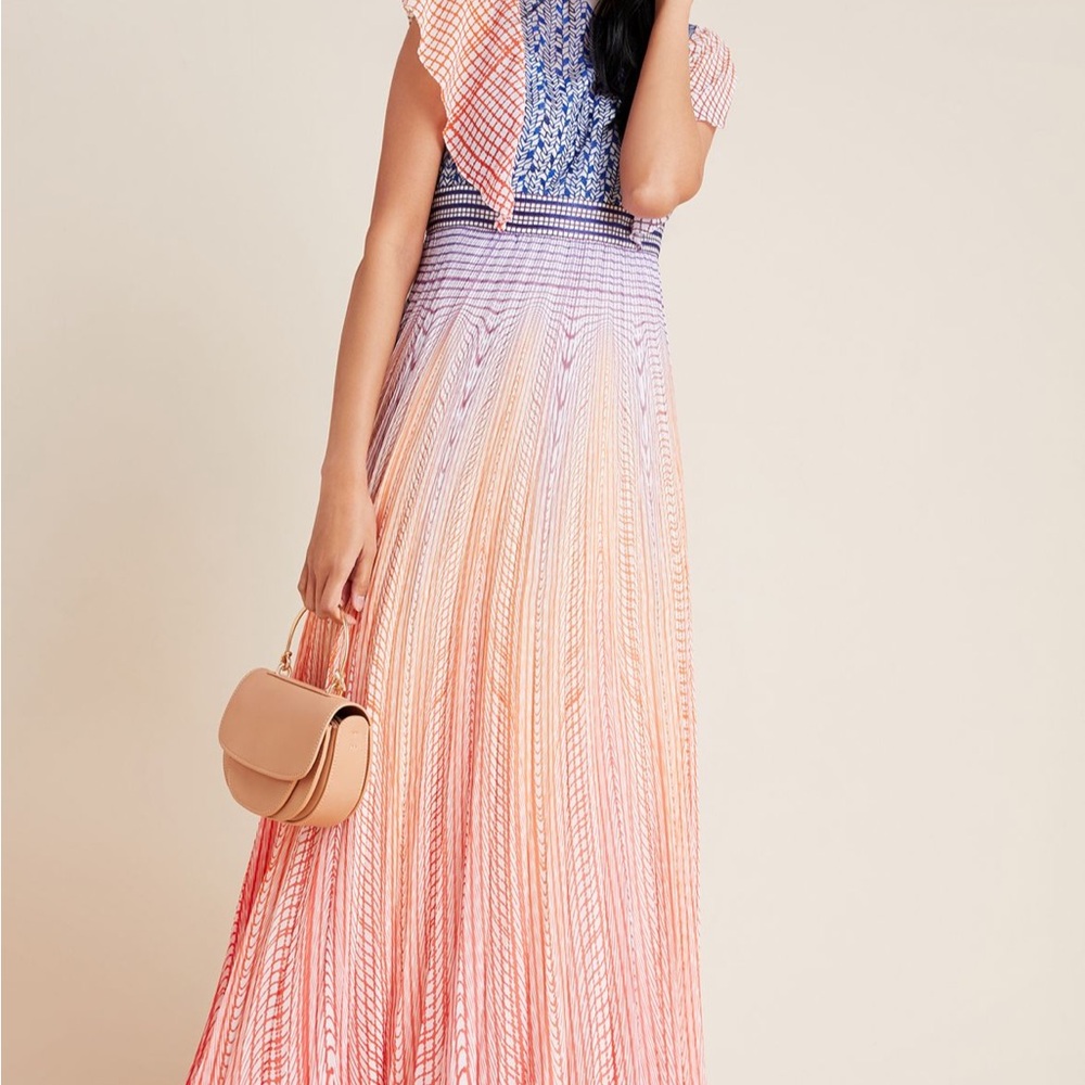 Anthropologie Geisha Designs Savita Dress Sz6 NWT